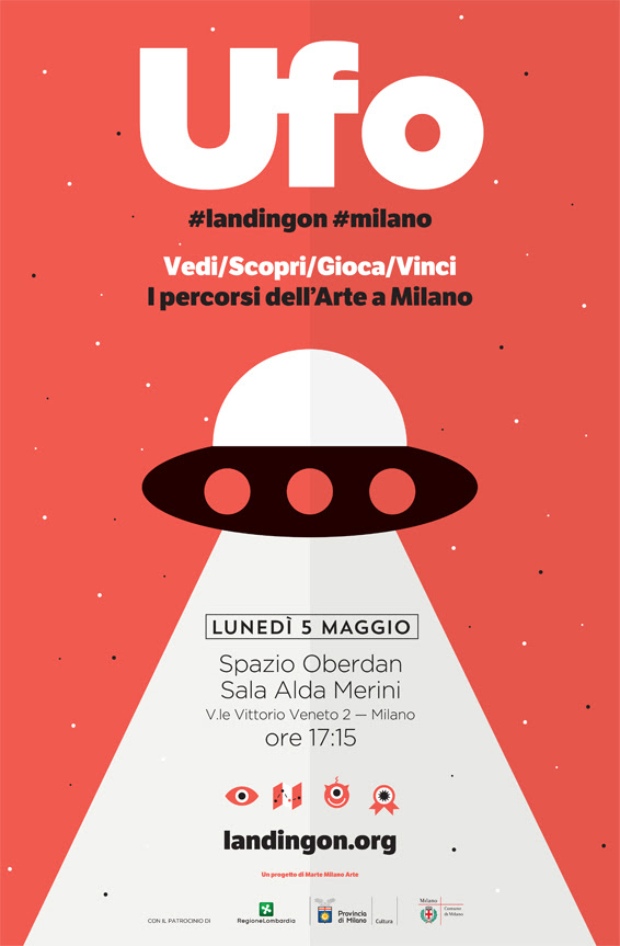 UFO. Landing on Milano